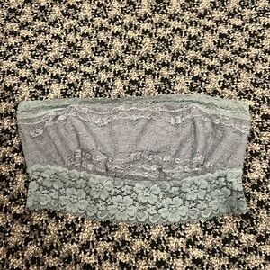 Intimately Free People Lace Bandeau Bralette Teal